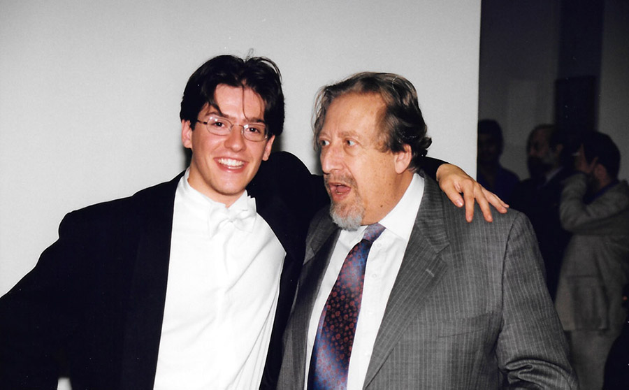 M° Berman con Roberto Plano